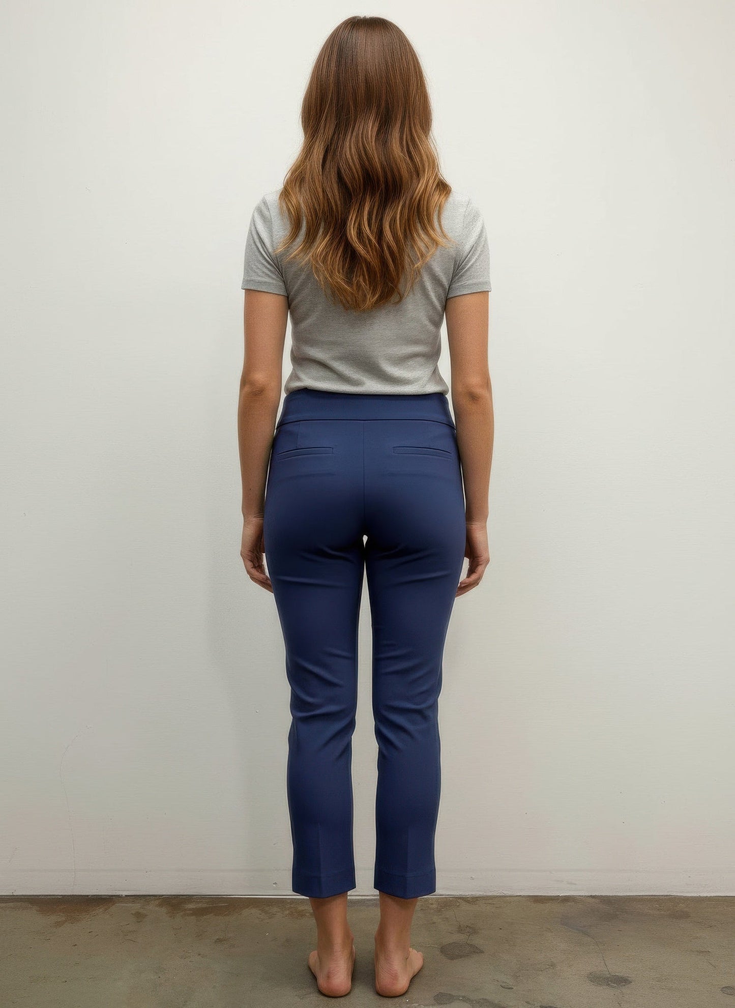 Pull On Solid Pants