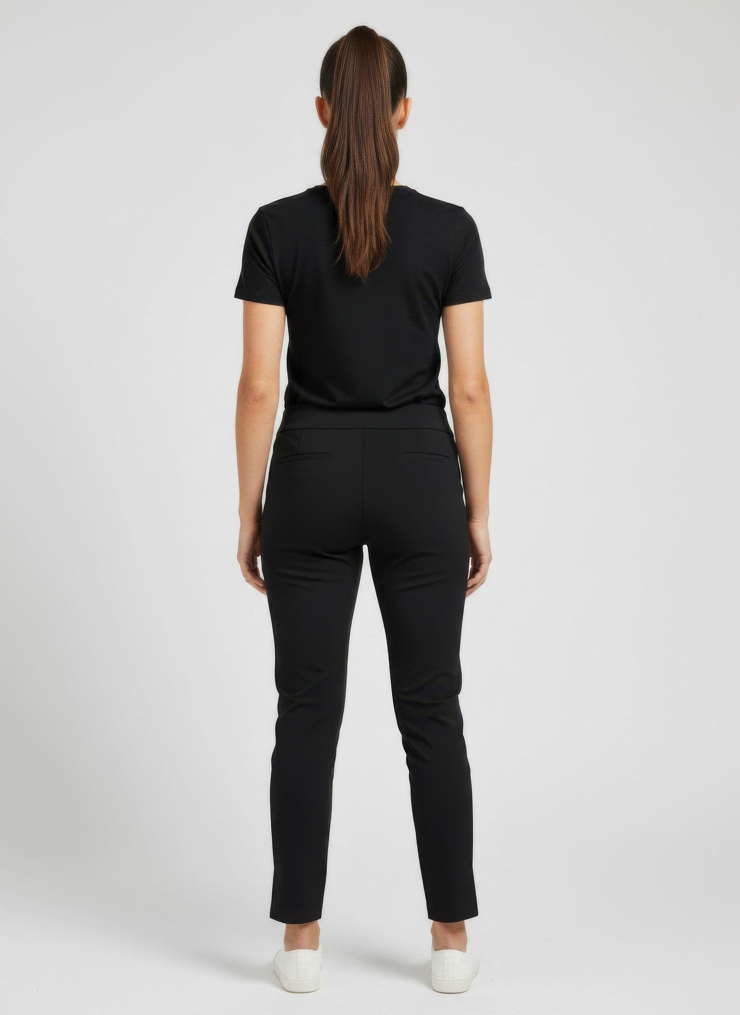 Pull On Solid Pants