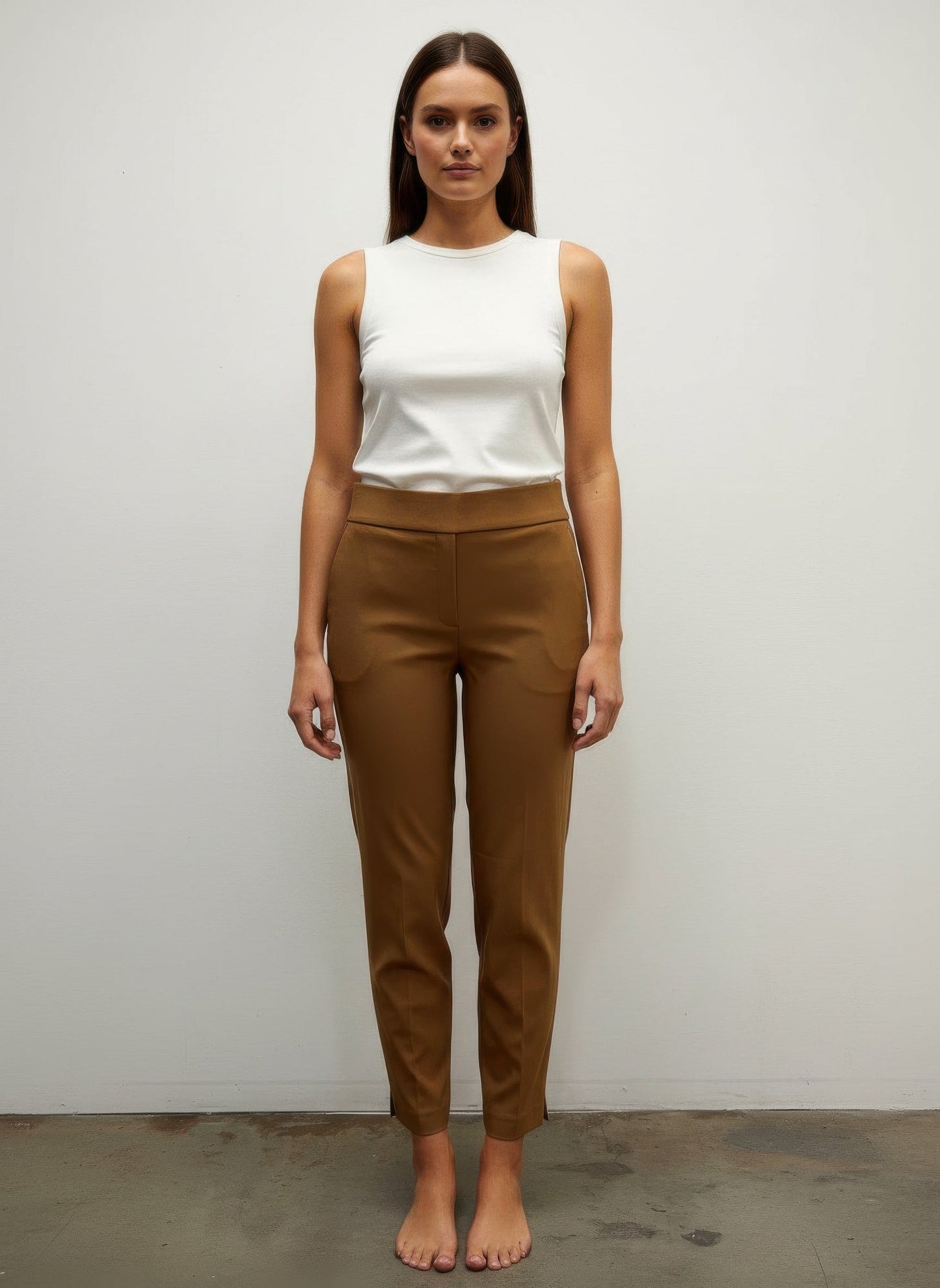 Pull On Solid Pants