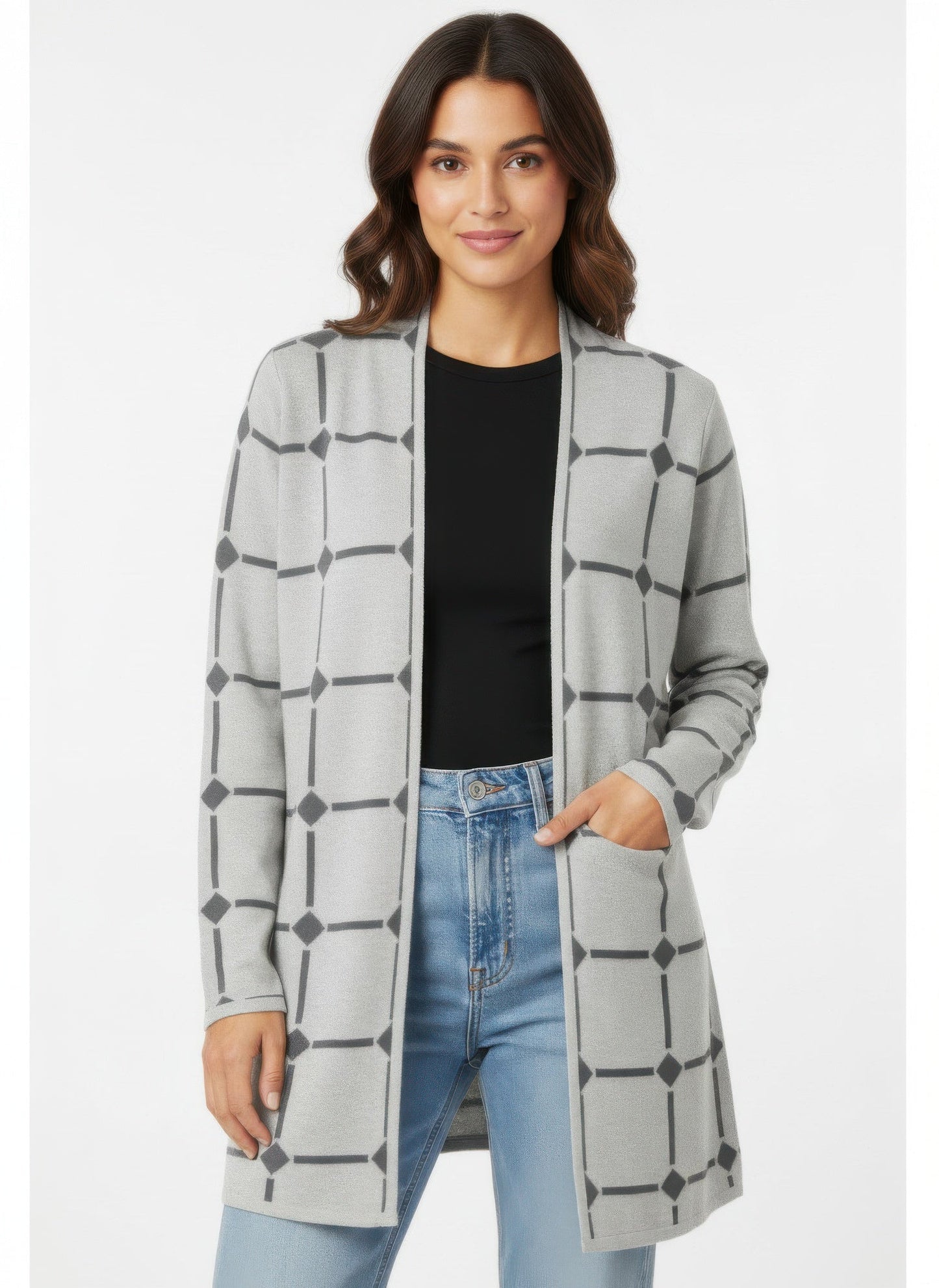 By Design Open Cardigan Sweater