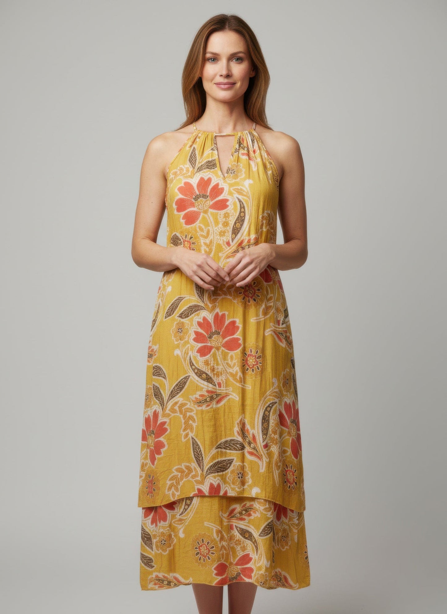 Floral Sleeveless Dress