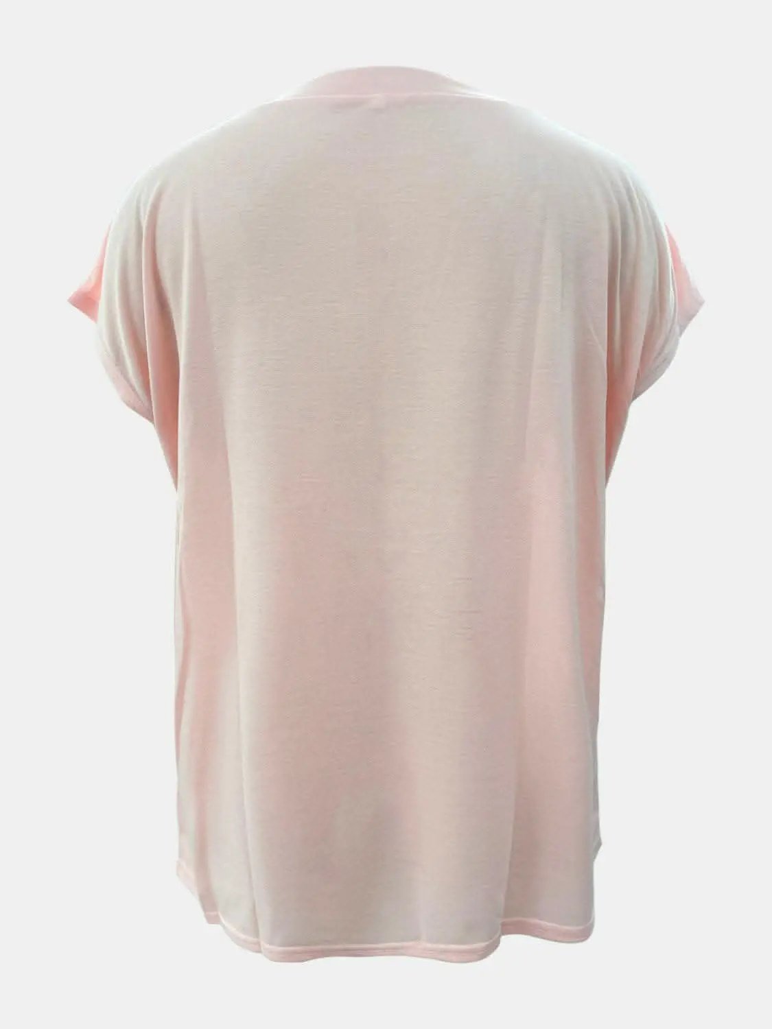 T-Shirts Trendsi Cap sleeve t-shirt in light colors