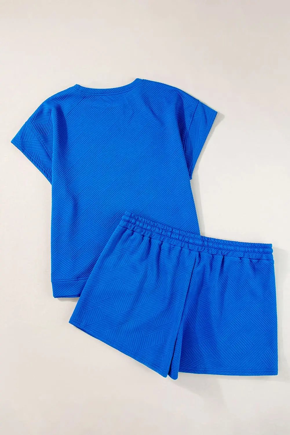 Women's Casual Set - Textured Fabric - Plus Size Daily Wear