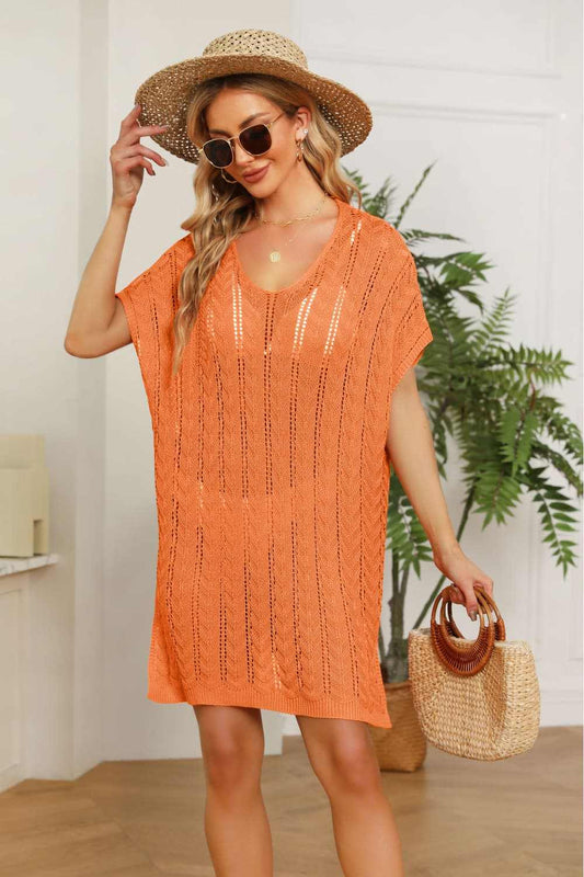 Dresses Trendsi Chic openwork mini dress with slits