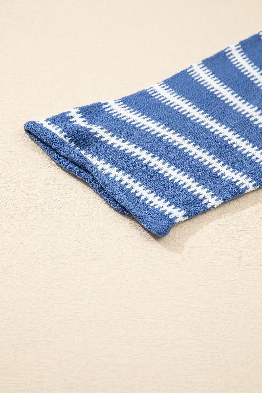 Sweaters Love Salve Striped Sweater Women's Daily Wear Knit Top Soft, Casual