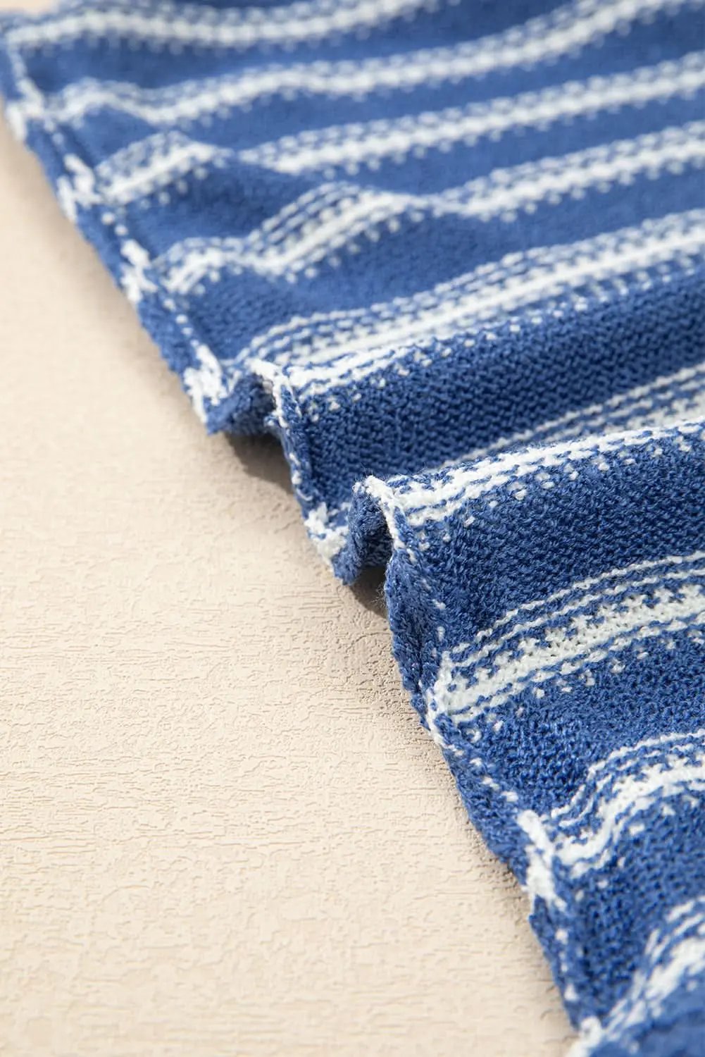 Sweaters Love Salve Striped Sweater Women's Daily Wear Knit Top Soft, Casual