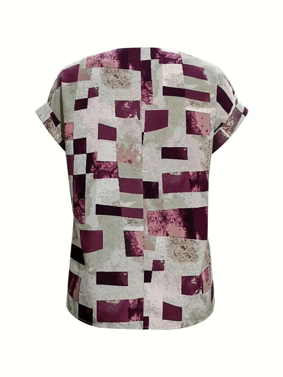 T-Shirts Trendsi just arrived - Chic printed notched blouse