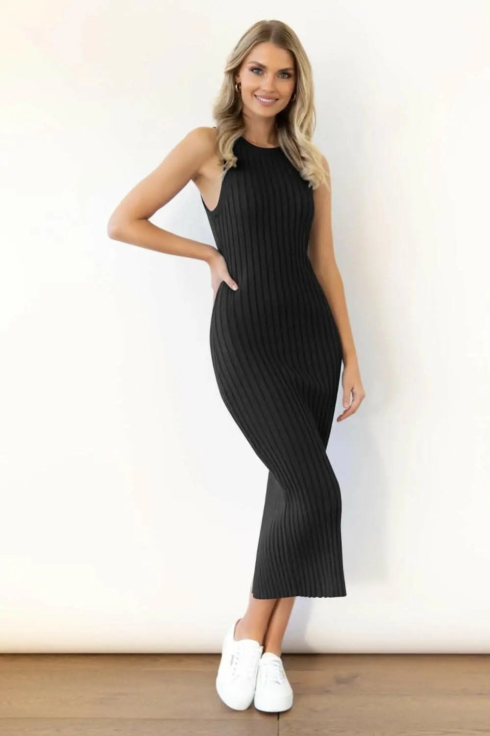 Dresses Trendsi Chic ribbed sleeveless dress