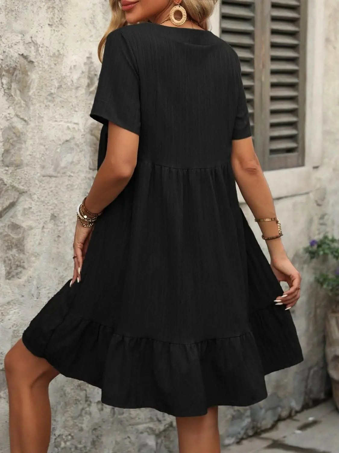 Dresses Trendsi just arrived - Chic sheer v-neck mini dress
