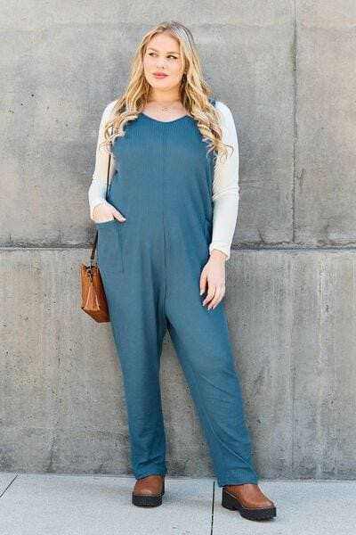 Women's Jumpsuit Trendsi Women's Sleeveless Jumpsuit with Pockets - Chic