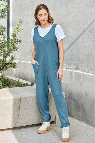 Women's Jumpsuit Trendsi Women's Sleeveless Jumpsuit with Pockets - Chic