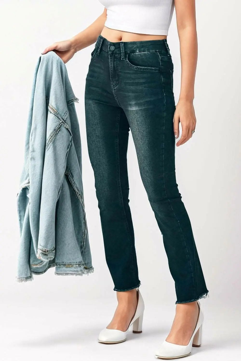 Pants Trendsi just arrived - Chic slim-fit mid-rise jeans