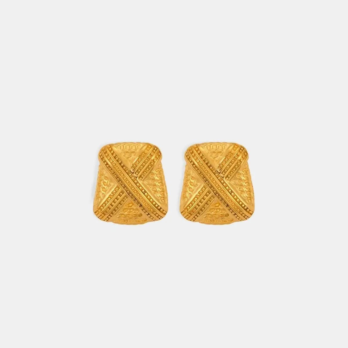 T-Shirts Trendsi just arrived - Chic titanium steel geometric earrings