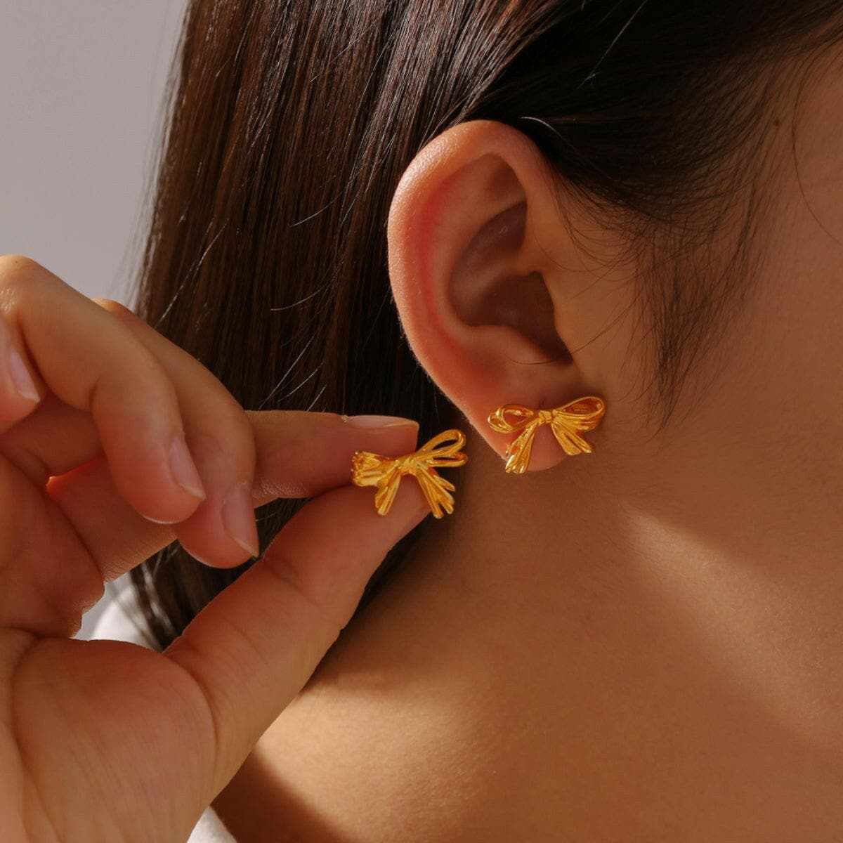 T-Shirts Trendsi just arrived - Chic titanium steel stud earrings