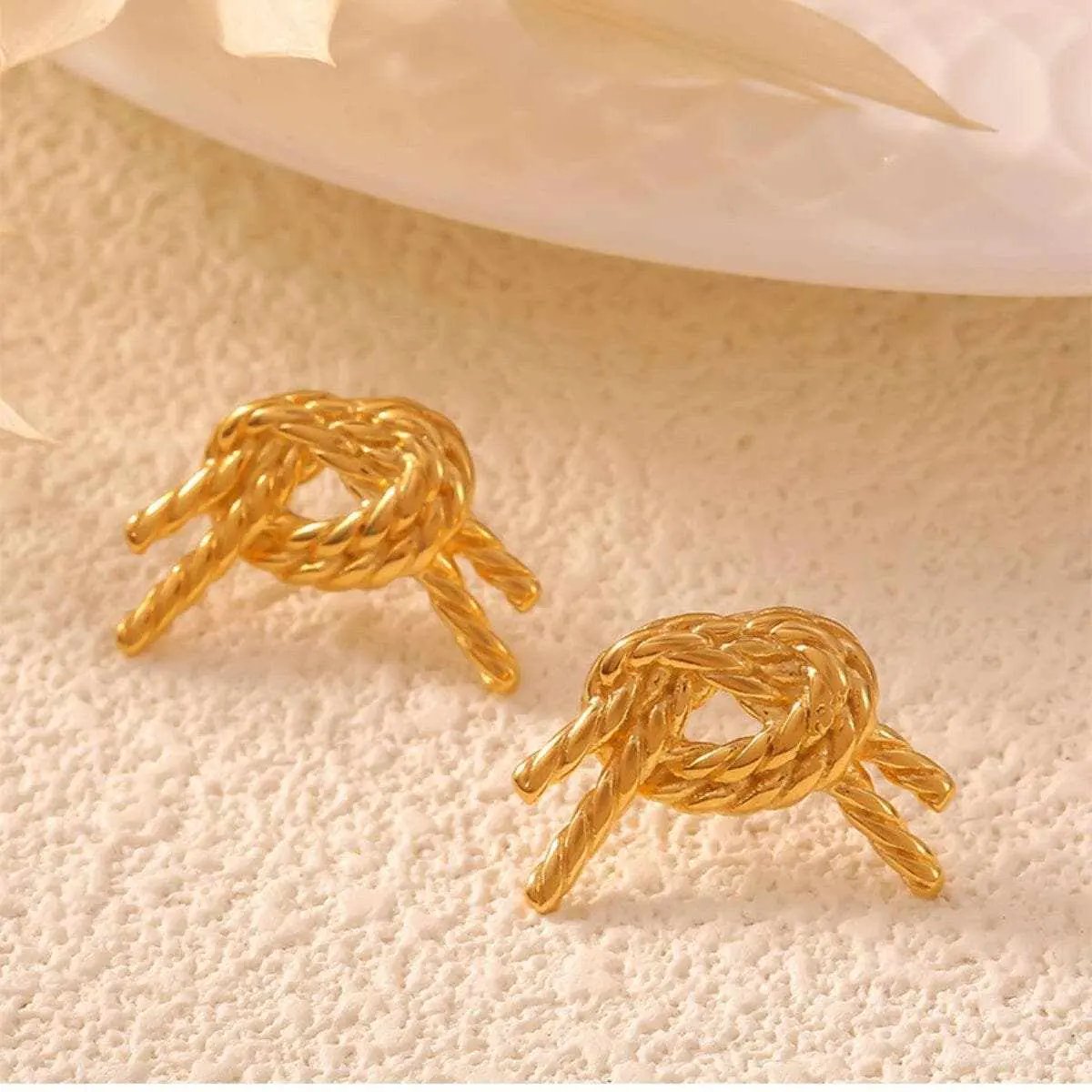 T-Shirts Trendsi just arrived - Chic titanium steel stud earrings
