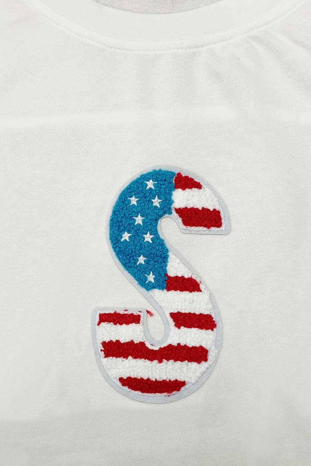 T-Shirts Trendsi Classic Round Neck T-Shirt - USA