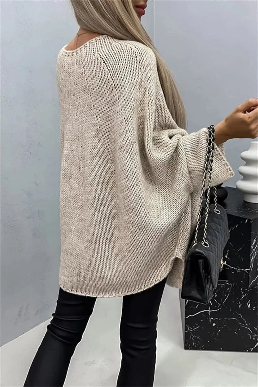 Sweaters Trendsi Cozy Batwing Sleeve Sweater