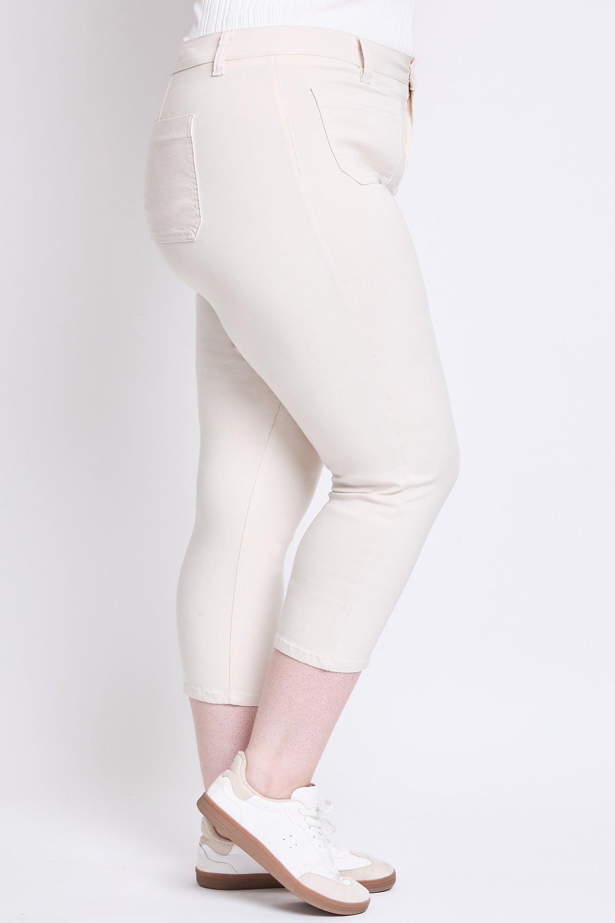 Women's Plus Hyperstretch Crop Straight Leg Pants