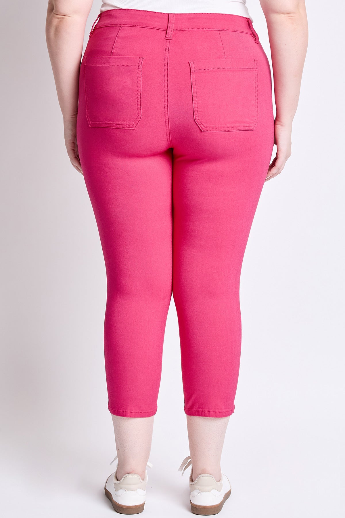 Women's Plus Hyperstretch Crop Straight Leg Pants