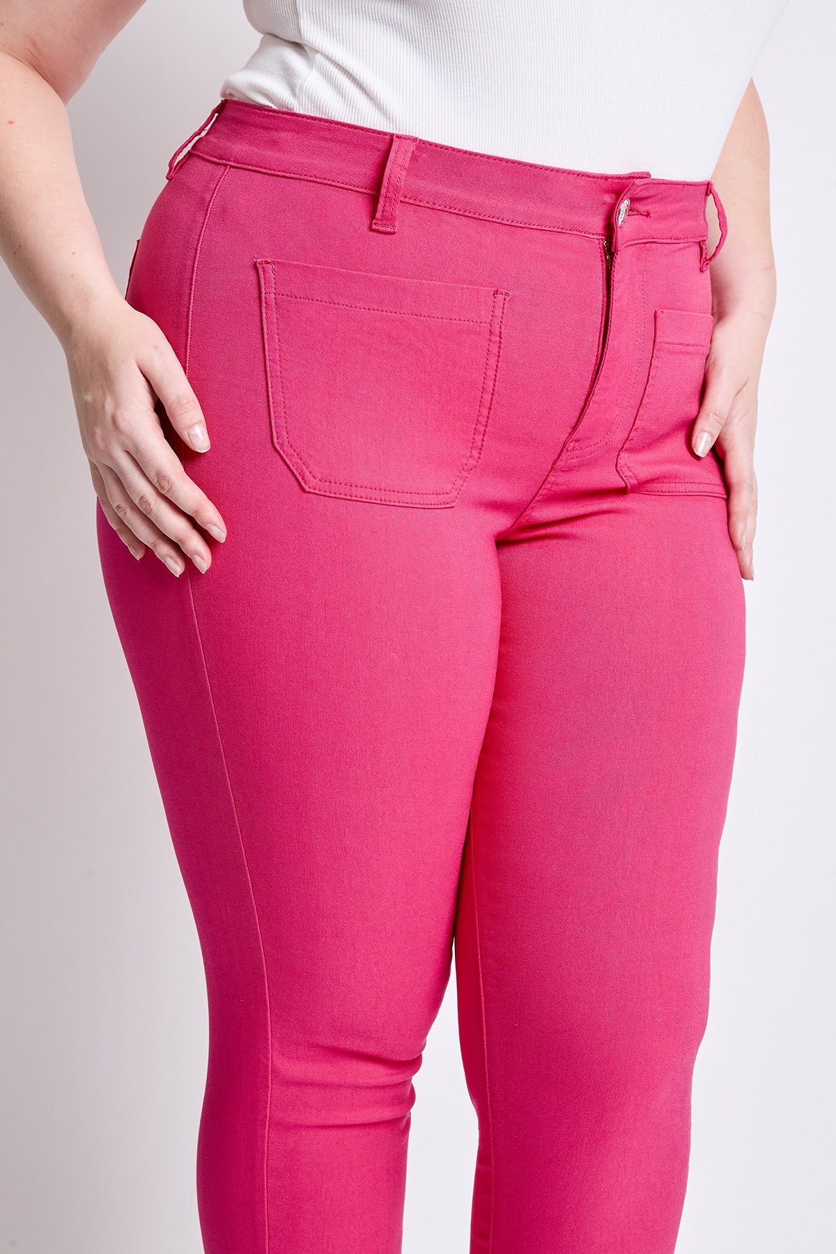 Women's Plus Hyperstretch Crop Straight Leg Pants