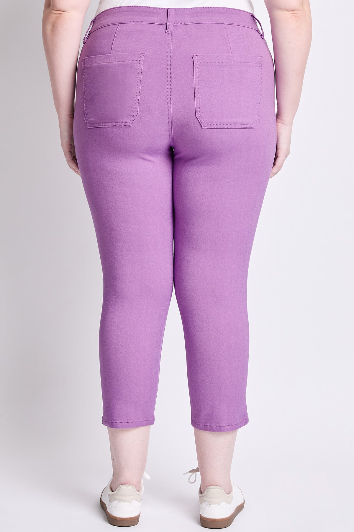 Women's Plus Hyperstretch Crop Straight Leg Pants