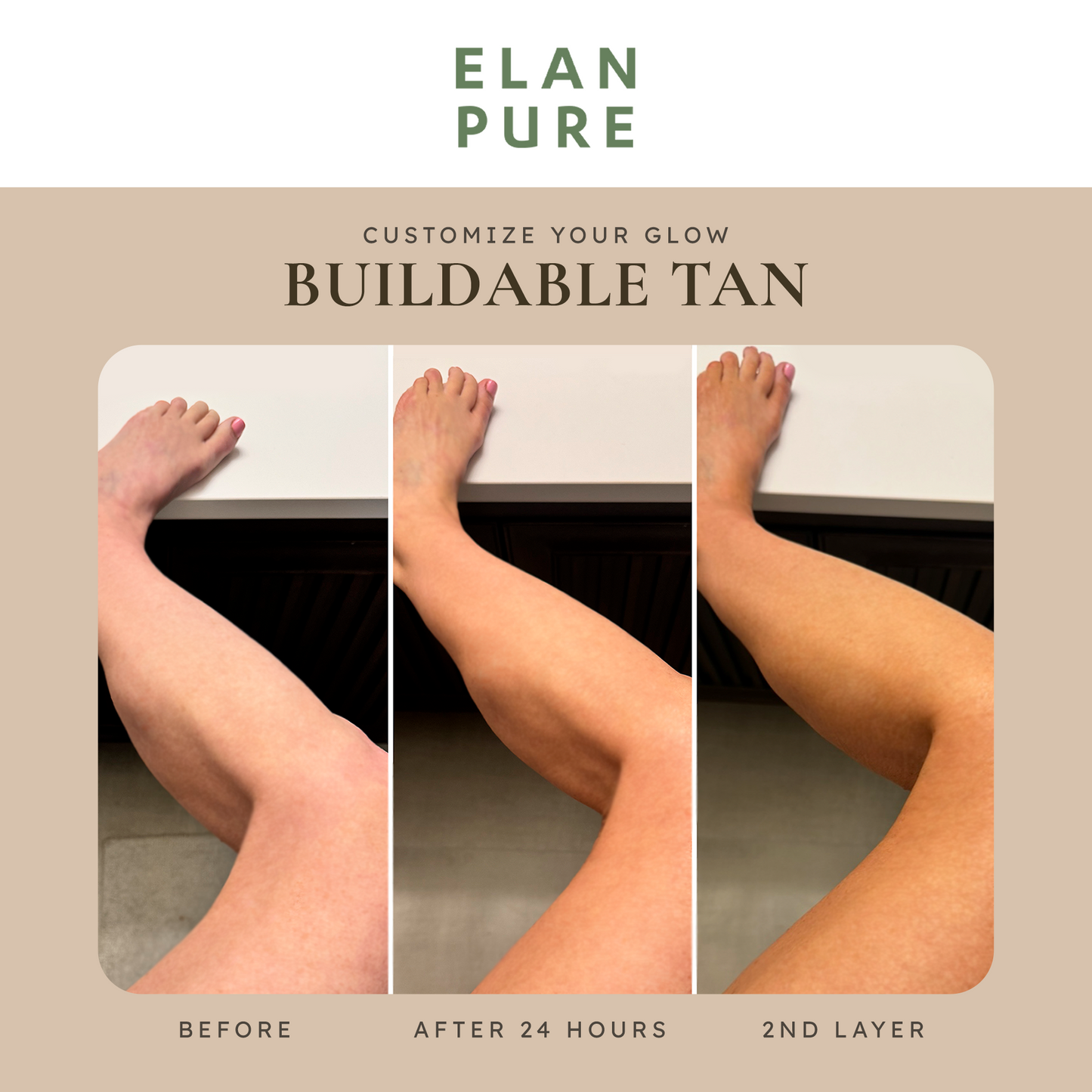 Starter Tanning Bundle: Non-Toxic Self-Tan and Mitt