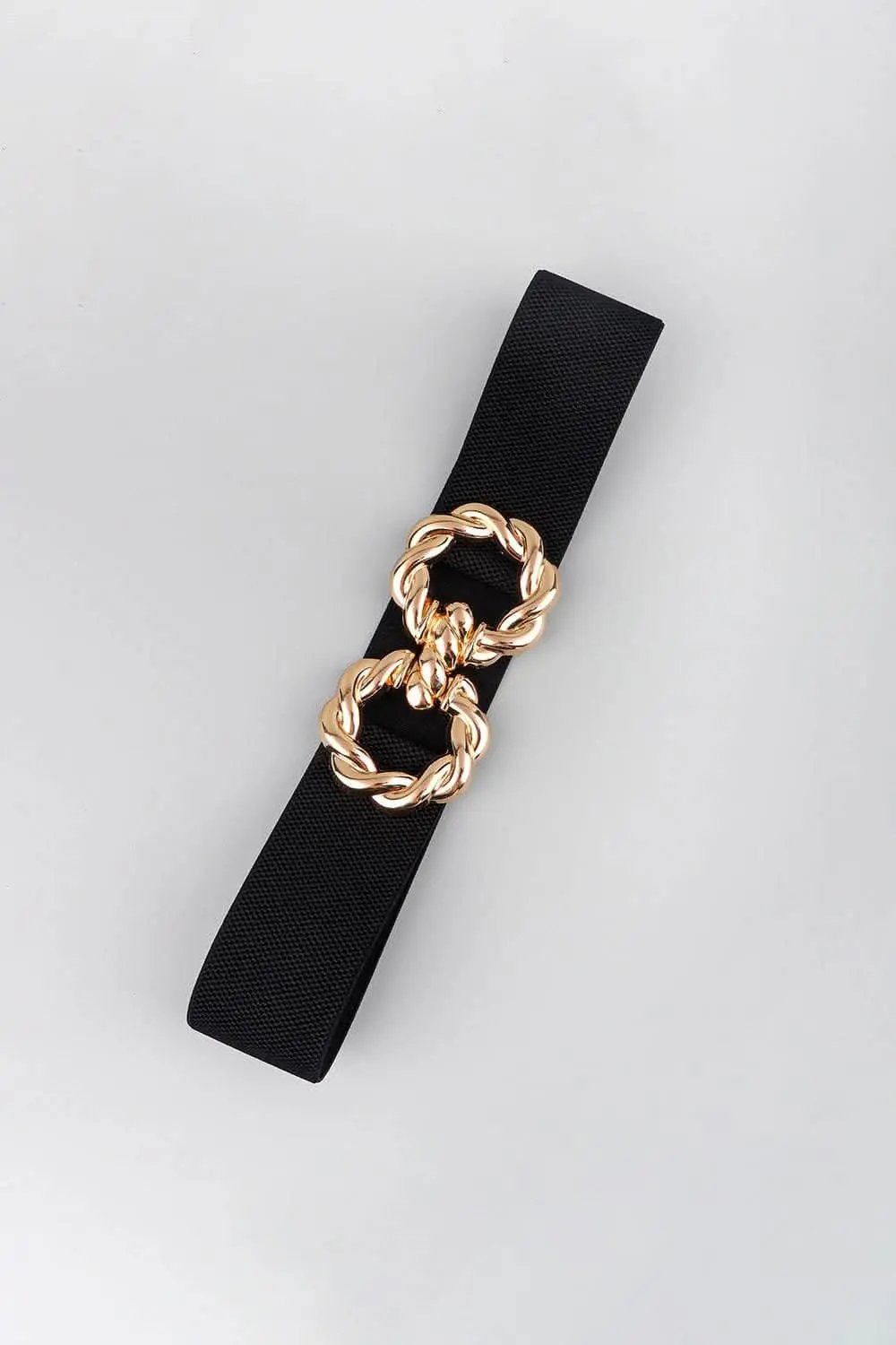 Accessories Trendsi Elastic belt with zinc alloy buckle