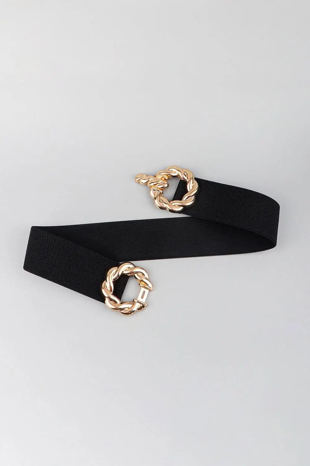 Accessories Trendsi Elastic belt with zinc alloy buckle