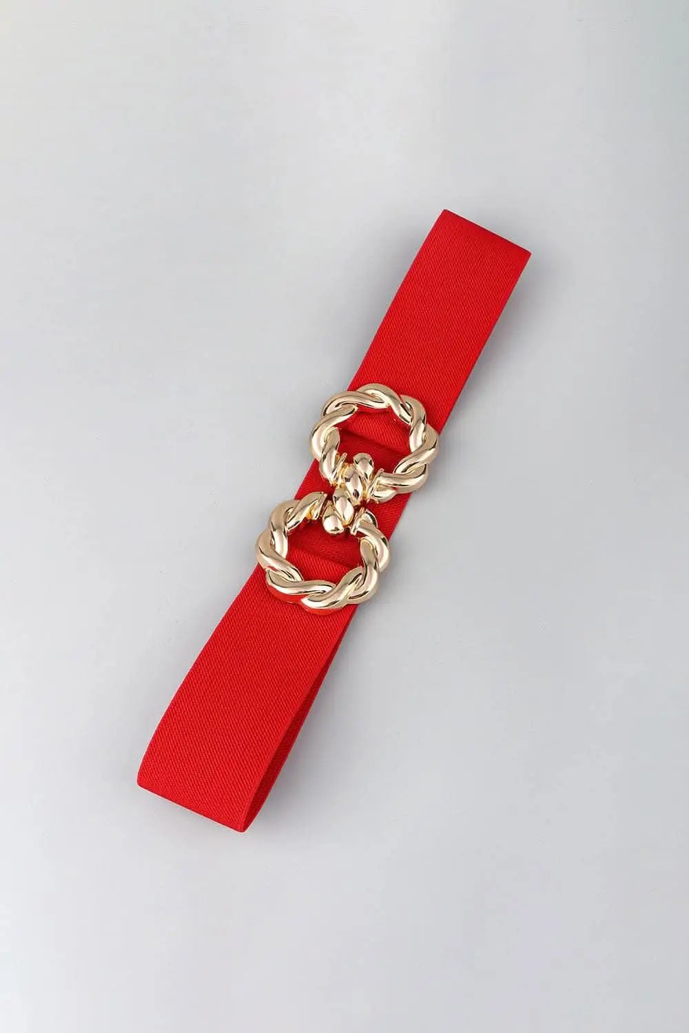 Accessories Trendsi Elastic belt with zinc alloy buckle