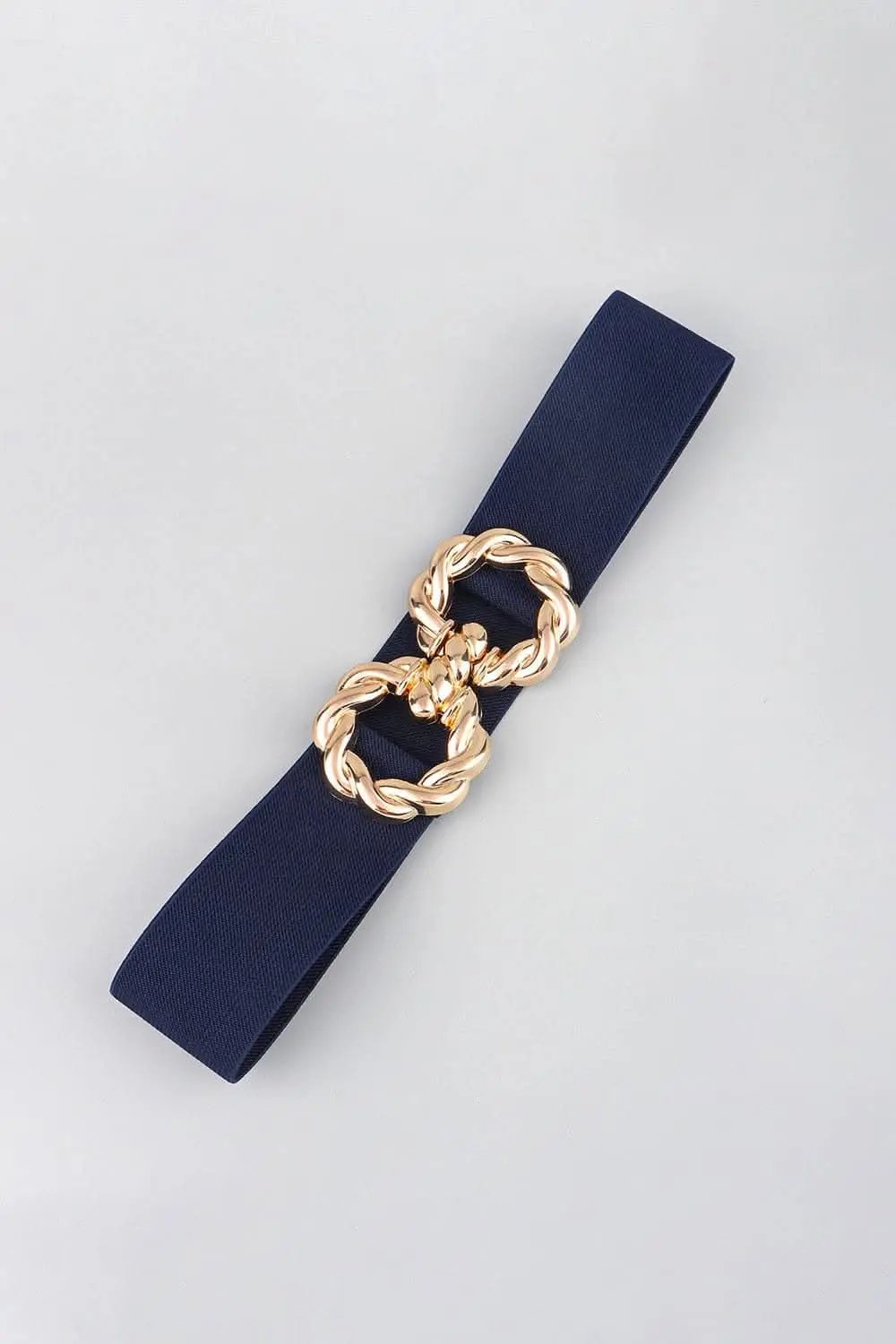 Accessories Trendsi Elastic belt with zinc alloy buckle