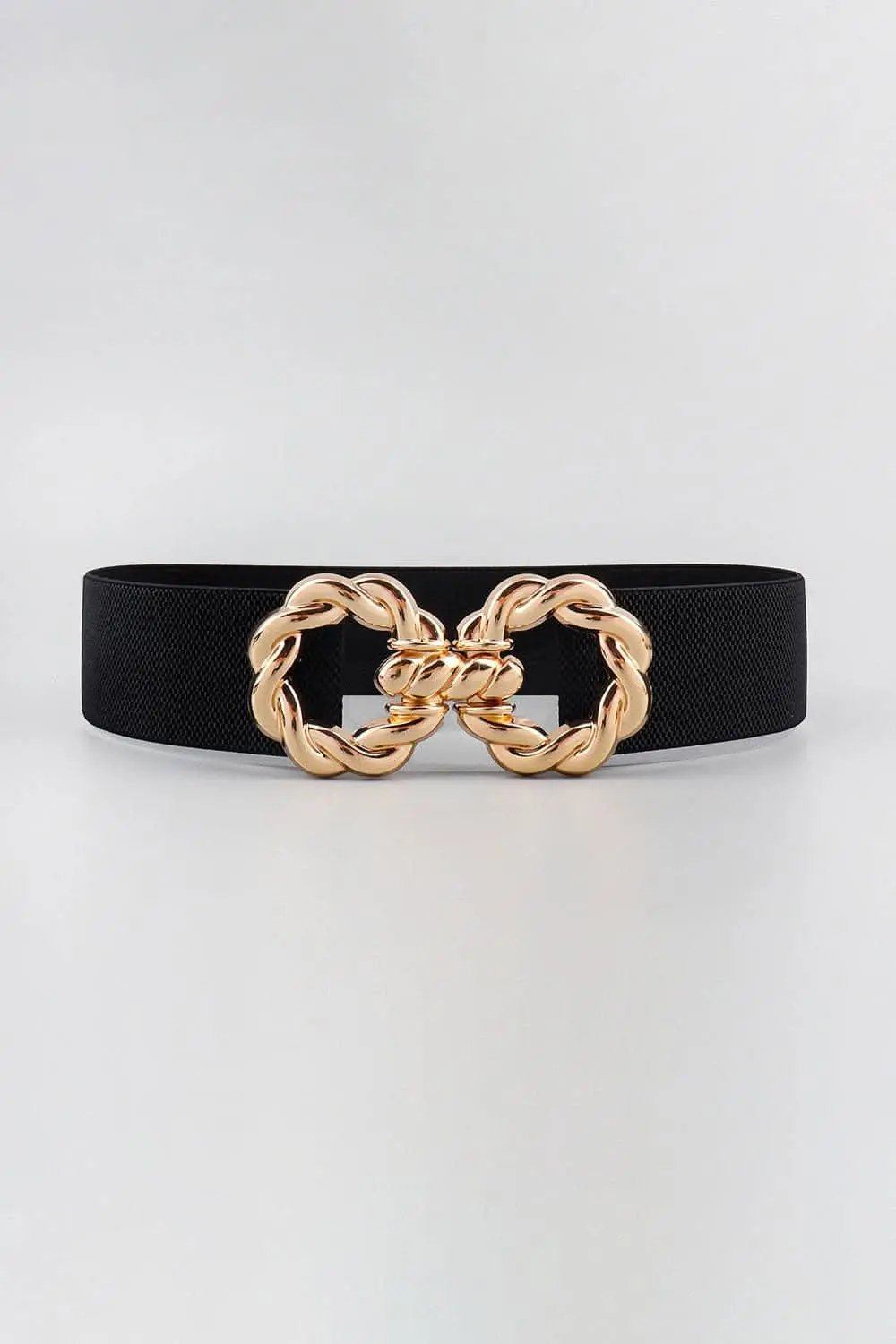 Accessories Trendsi Elastic belt with zinc alloy buckle