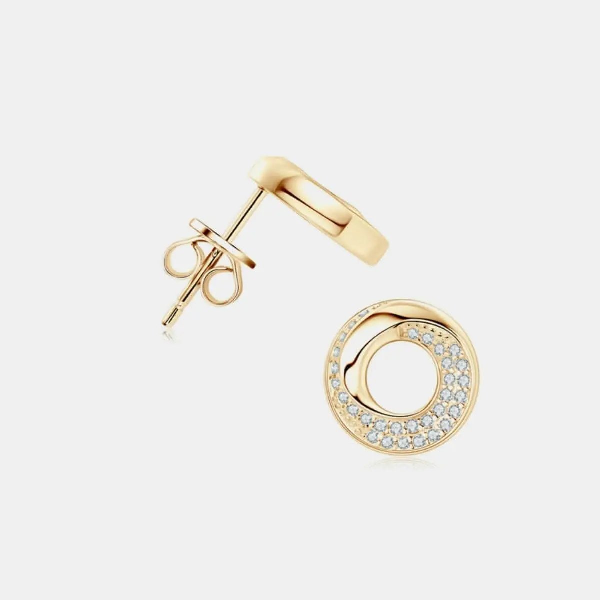 T-Shirts Trendsi just arrived - Elegant Moissanite Studs in Silver