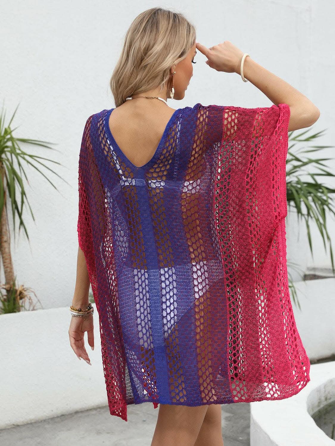T-Shirts Trendsi just arrived - Elegant Openwork Beach Cover-Up
