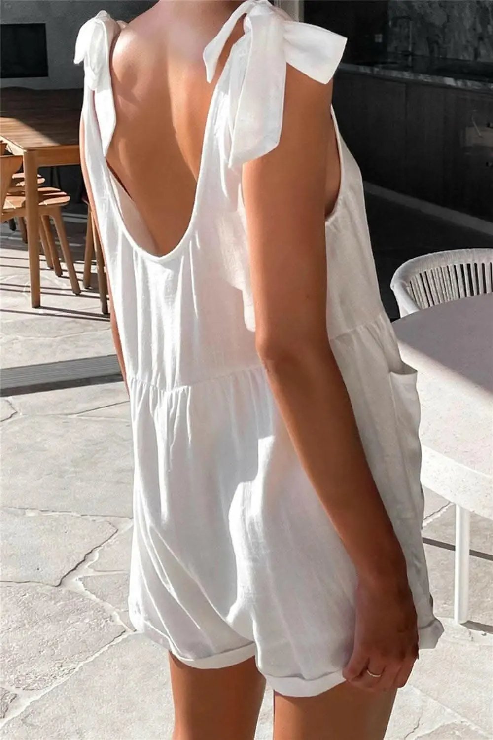 T-Shirts Trendsi just arrived - Elegant Scoop Neck Jumpsuit