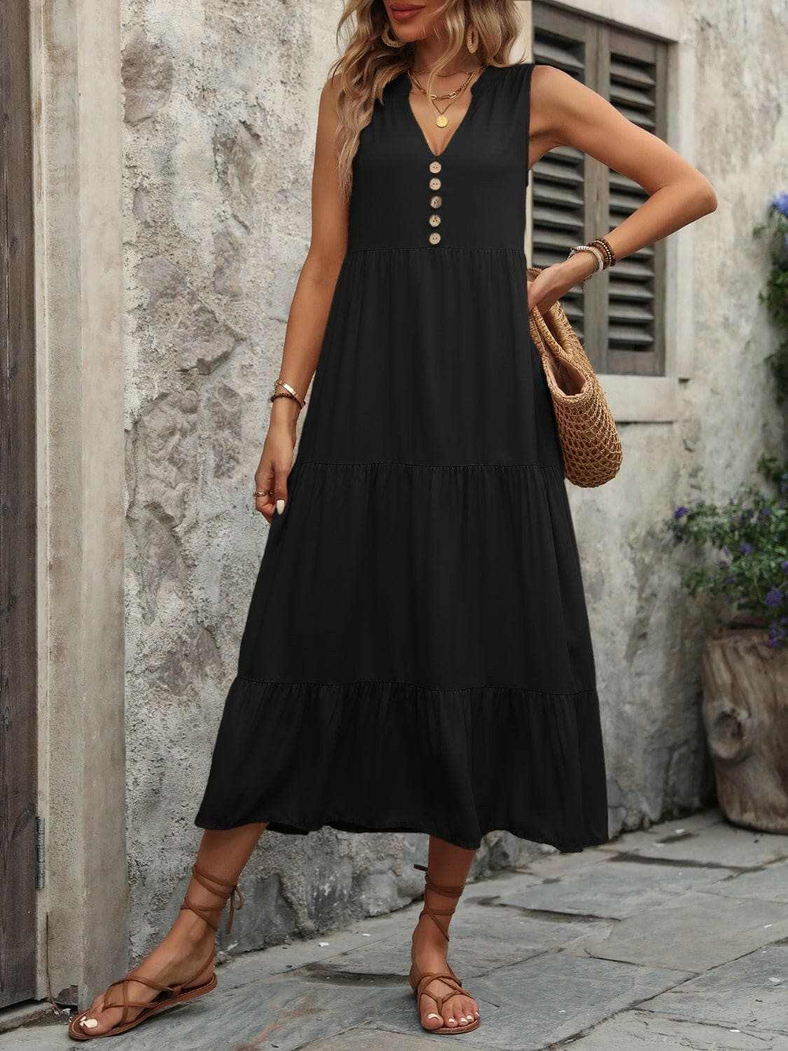 Dresses Trendsi just arrived - Elegant buttoned cotton dress