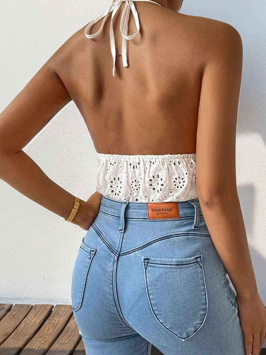 Accessories Trendsi Elegant lace bodysuit with sheer details