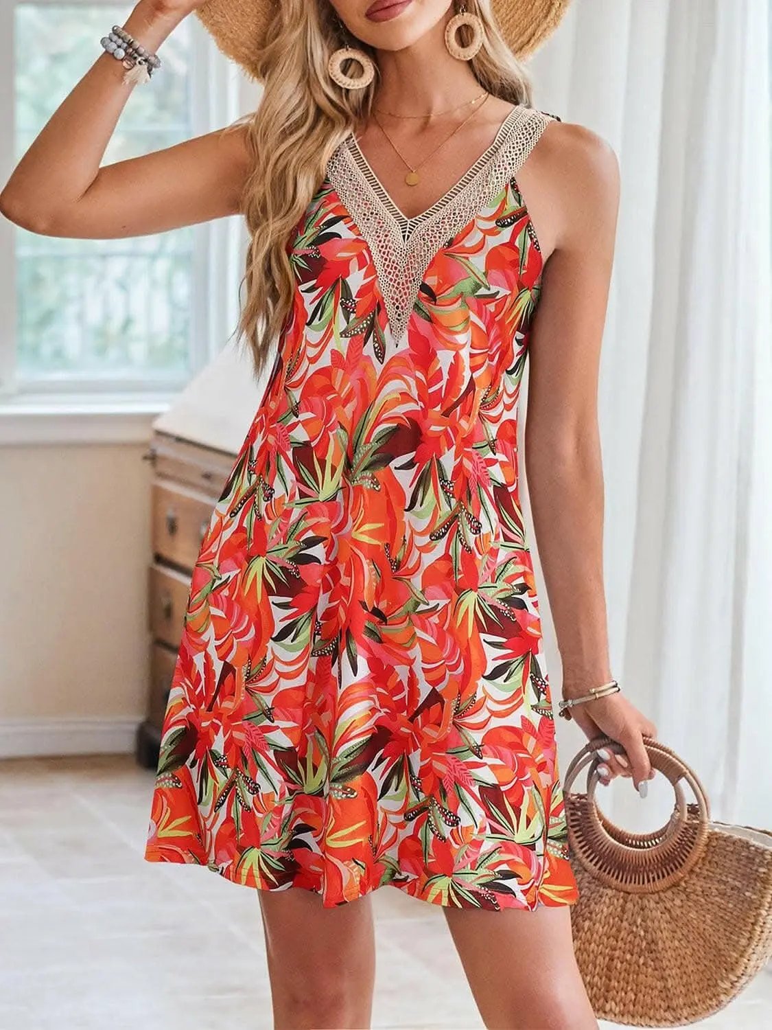 Dresses Trendsi just arrived - Elegant lace v-neck dress