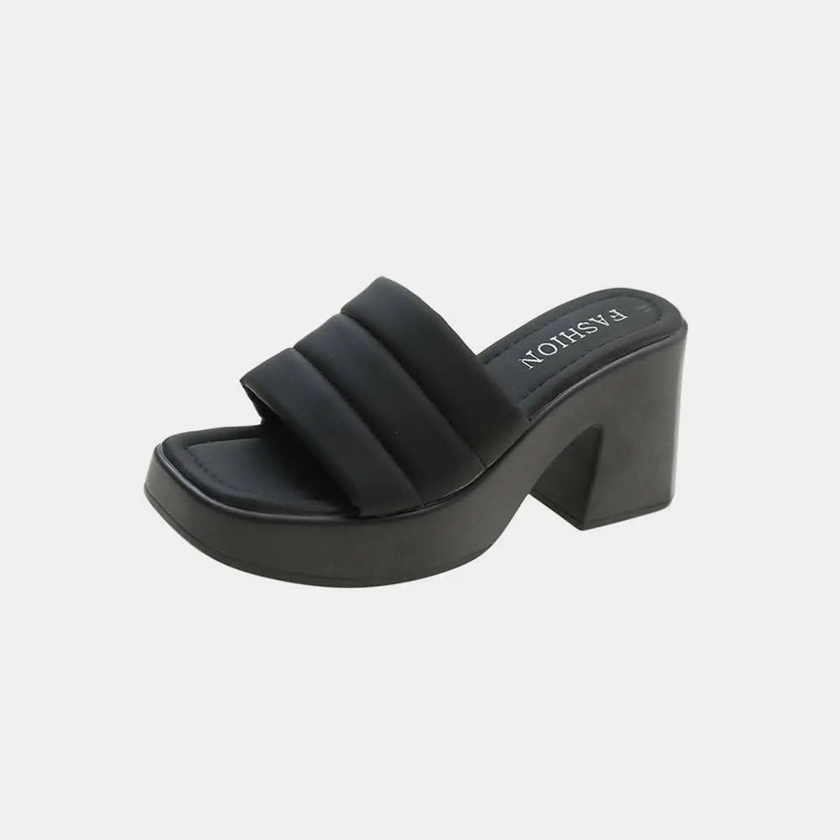 Women's Block Heel Sandals Ivory Trendsi