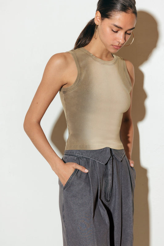 NO ONE PRETTIER KNIT TANK TOP