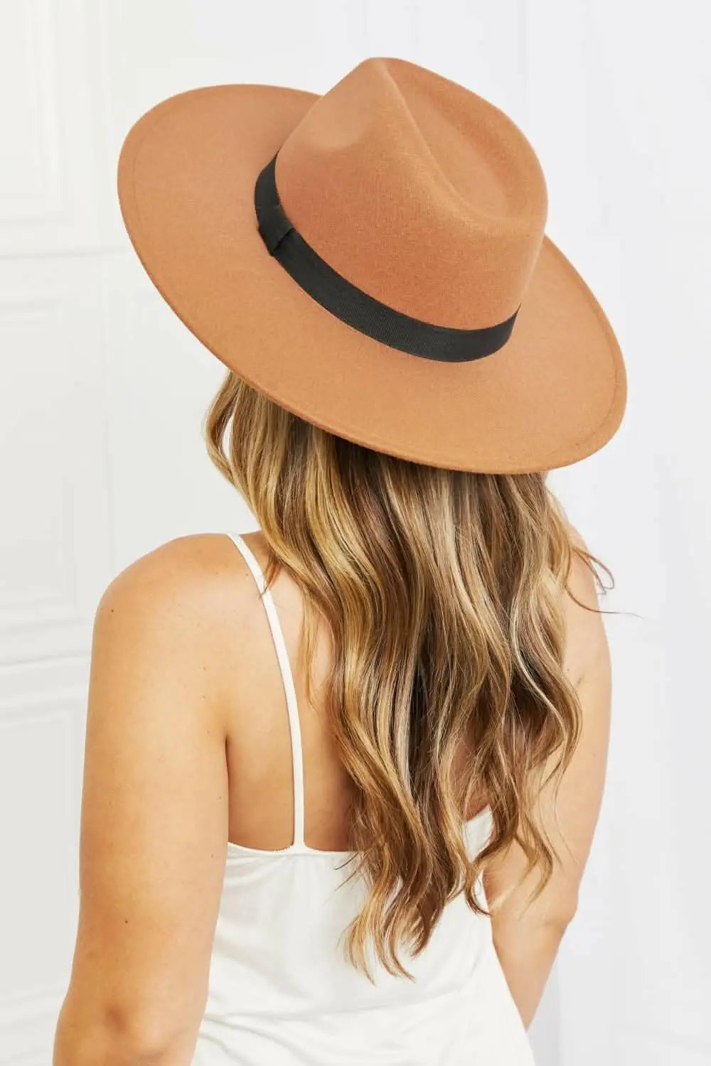 T-Shirts Trendsi TIKTOK - Fame fedora hat with chic design