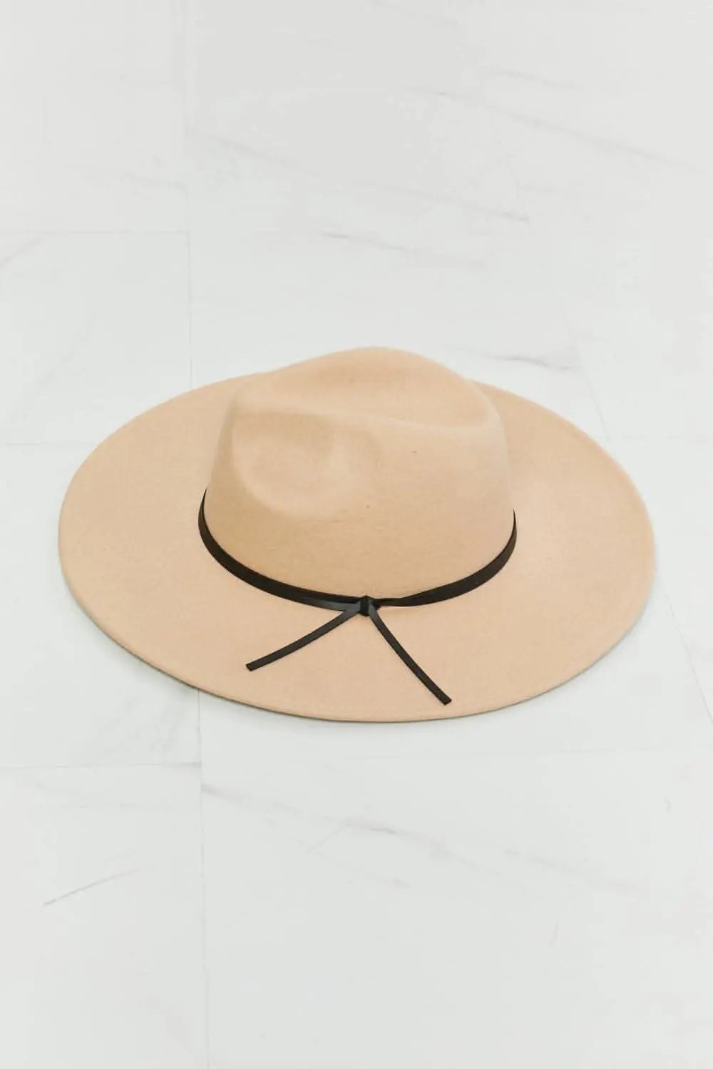 Accessories Trendsi Fame fedora hat with leather detail