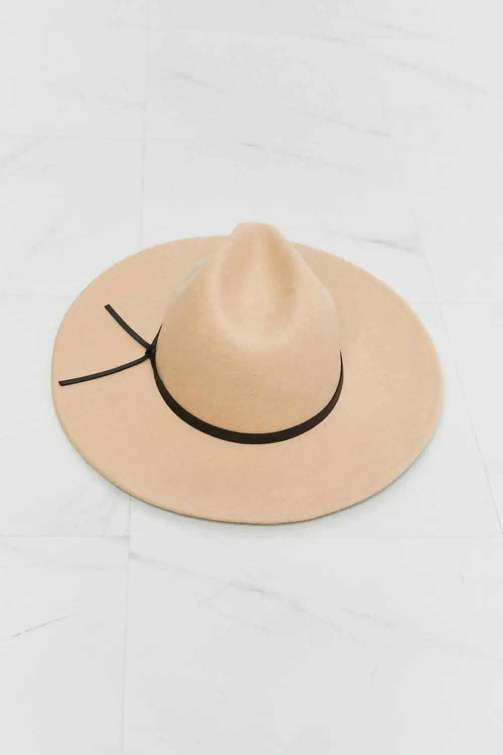 Accessories Trendsi Fame fedora hat with leather detail