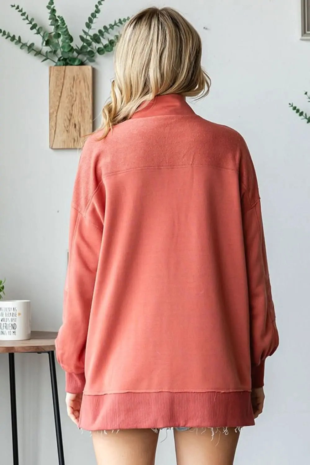 Women's Grommet Pocket Sweatshirt by Trendsi | Casual Pullover