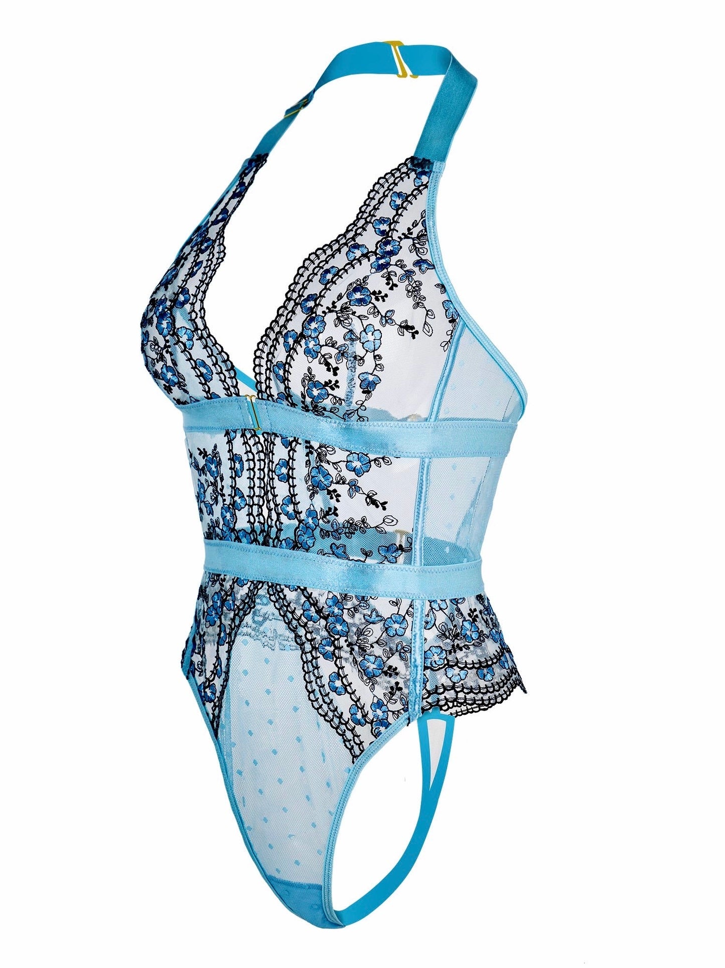 Tender Blossom Halter bodysuit