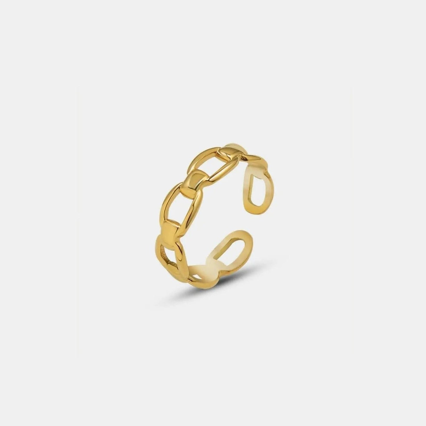 T-Shirts Trendsi just arrived - Gold-plated adjustable titanium ring