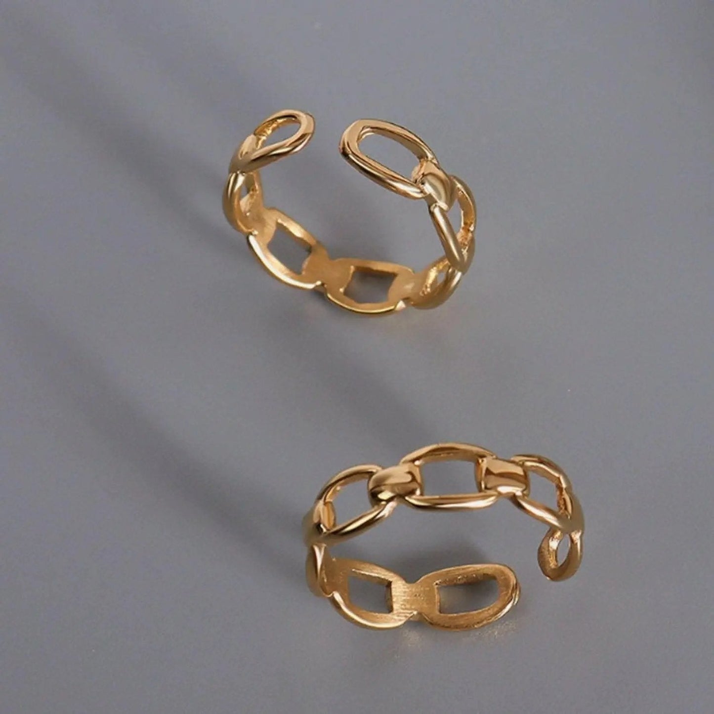 T-Shirts Trendsi just arrived - Gold-plated adjustable titanium ring