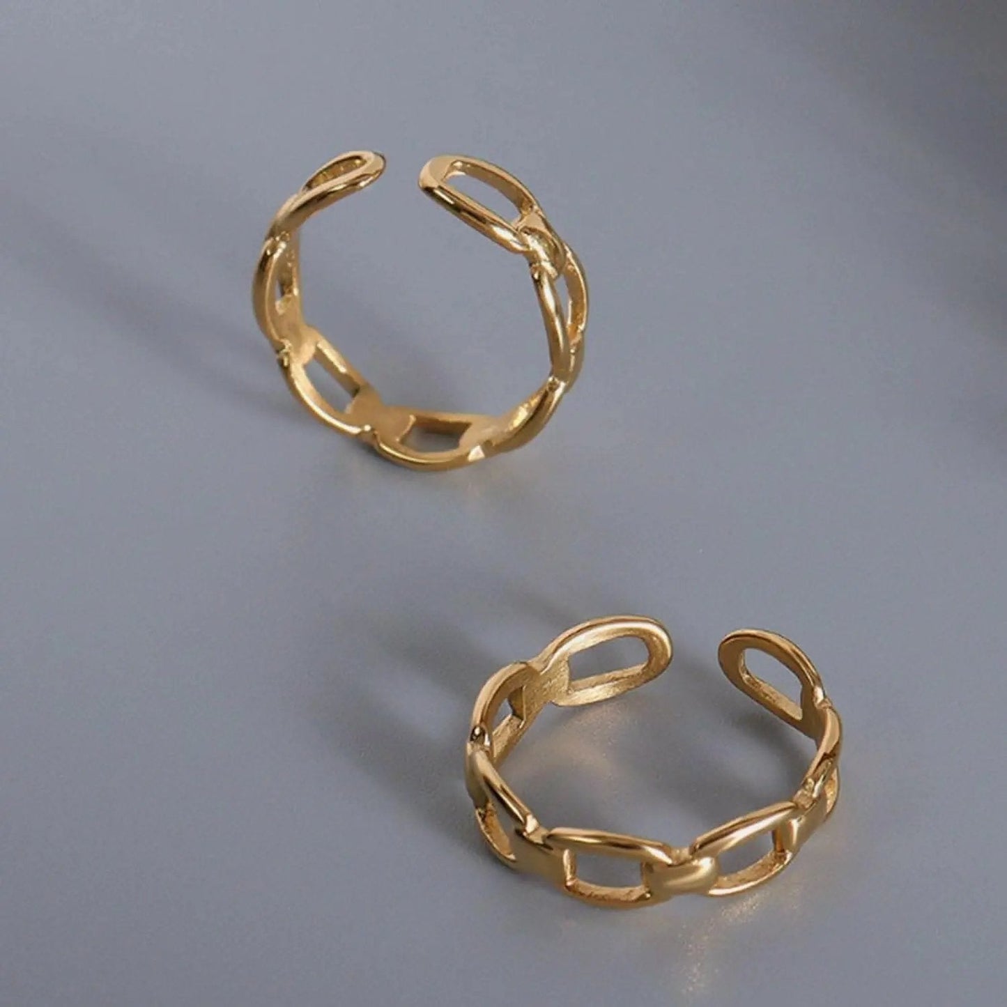 T-Shirts Trendsi just arrived - Gold-plated adjustable titanium ring