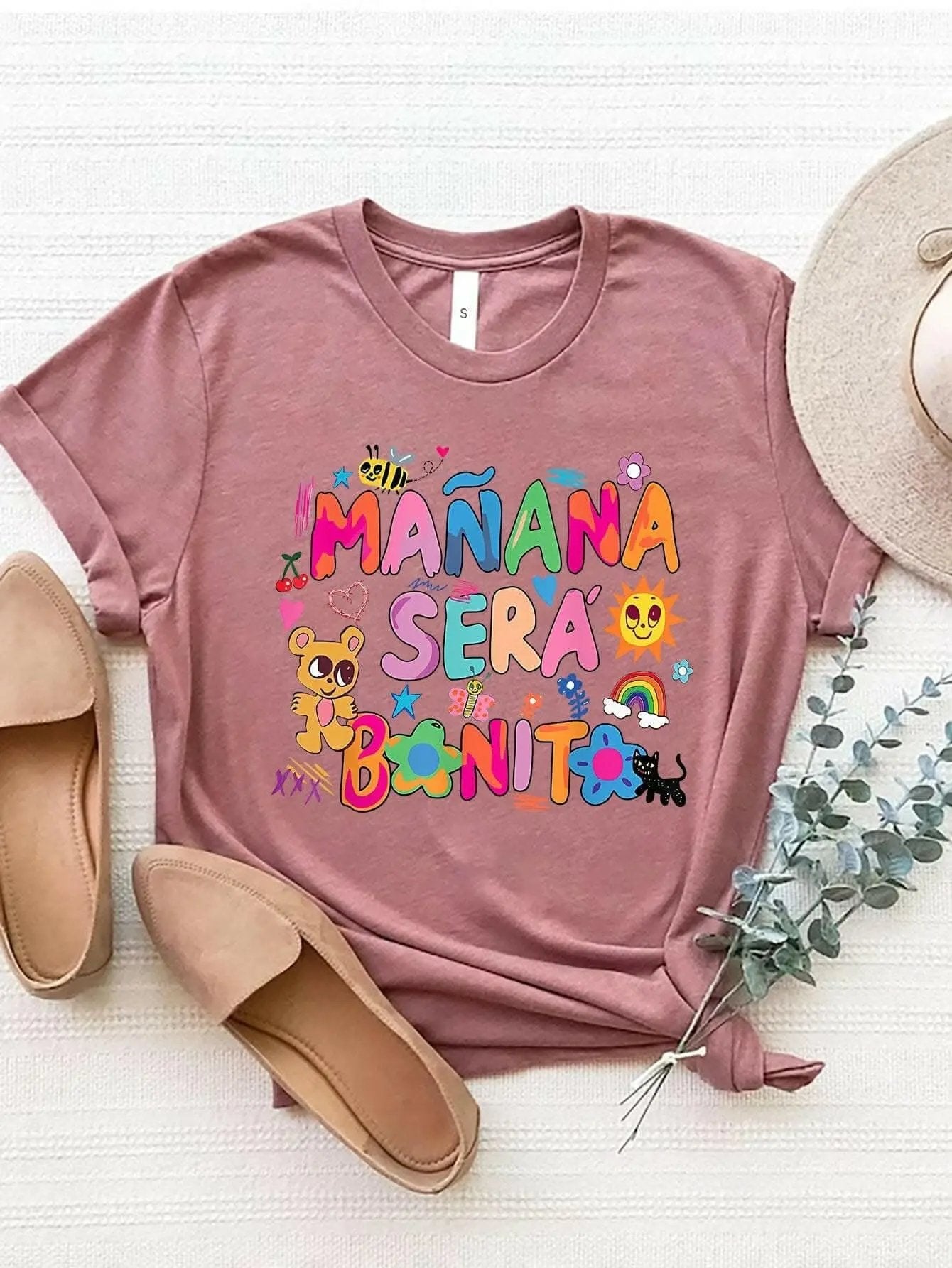 T-Shirts Graphic Print Tee Women's Casual T-Shirt Style Comfort Fit