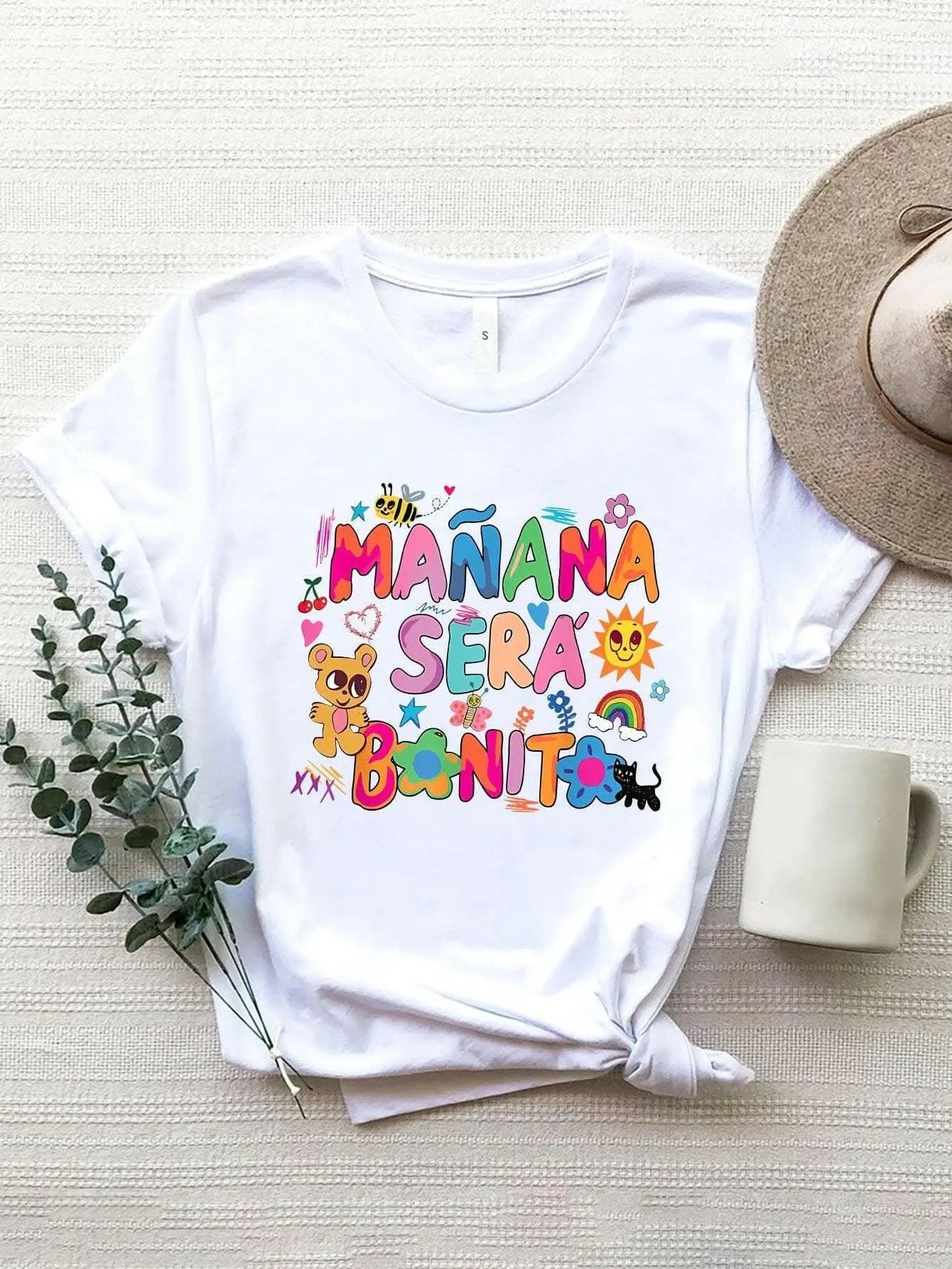 T-Shirts Graphic Print Tee Women's Casual T-Shirt Style Comfort Fit