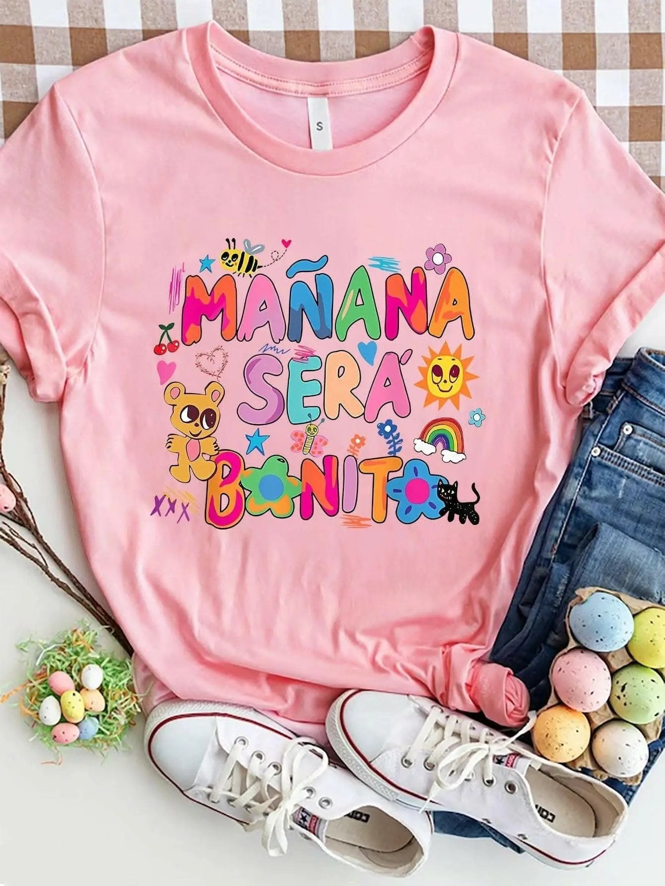 T-Shirts Graphic Print Tee Women's Casual T-Shirt Style Comfort Fit